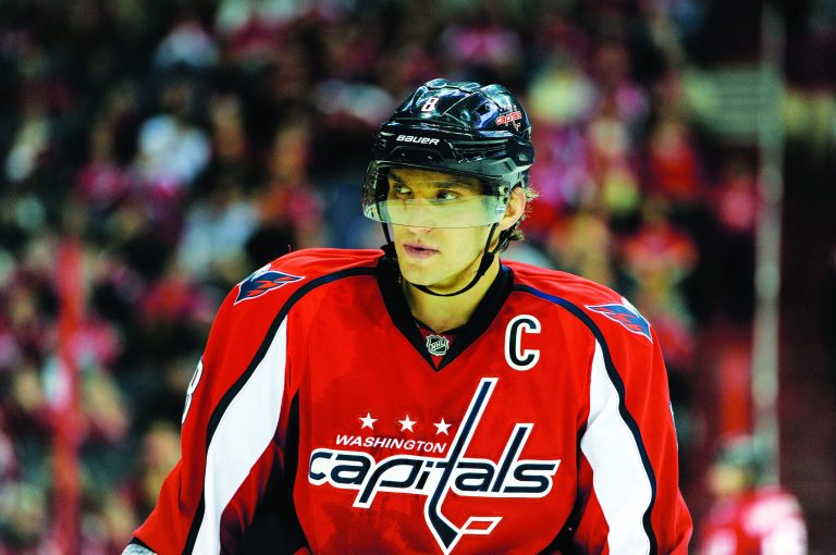Greg Fiume/Getty Images
Alex Ovechkin has just two goals and three assists for the Capitals, who have the fewest points in the NHL more than a fifth of the way through the season.