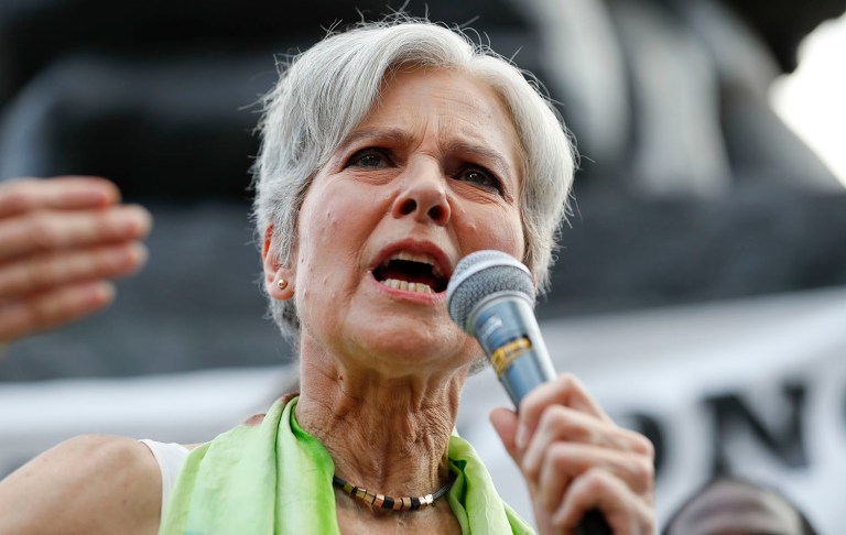 Jill Stein had raised more than $4 million for vote recounts by Friday morning. (AP Photo/Alex Brandon)