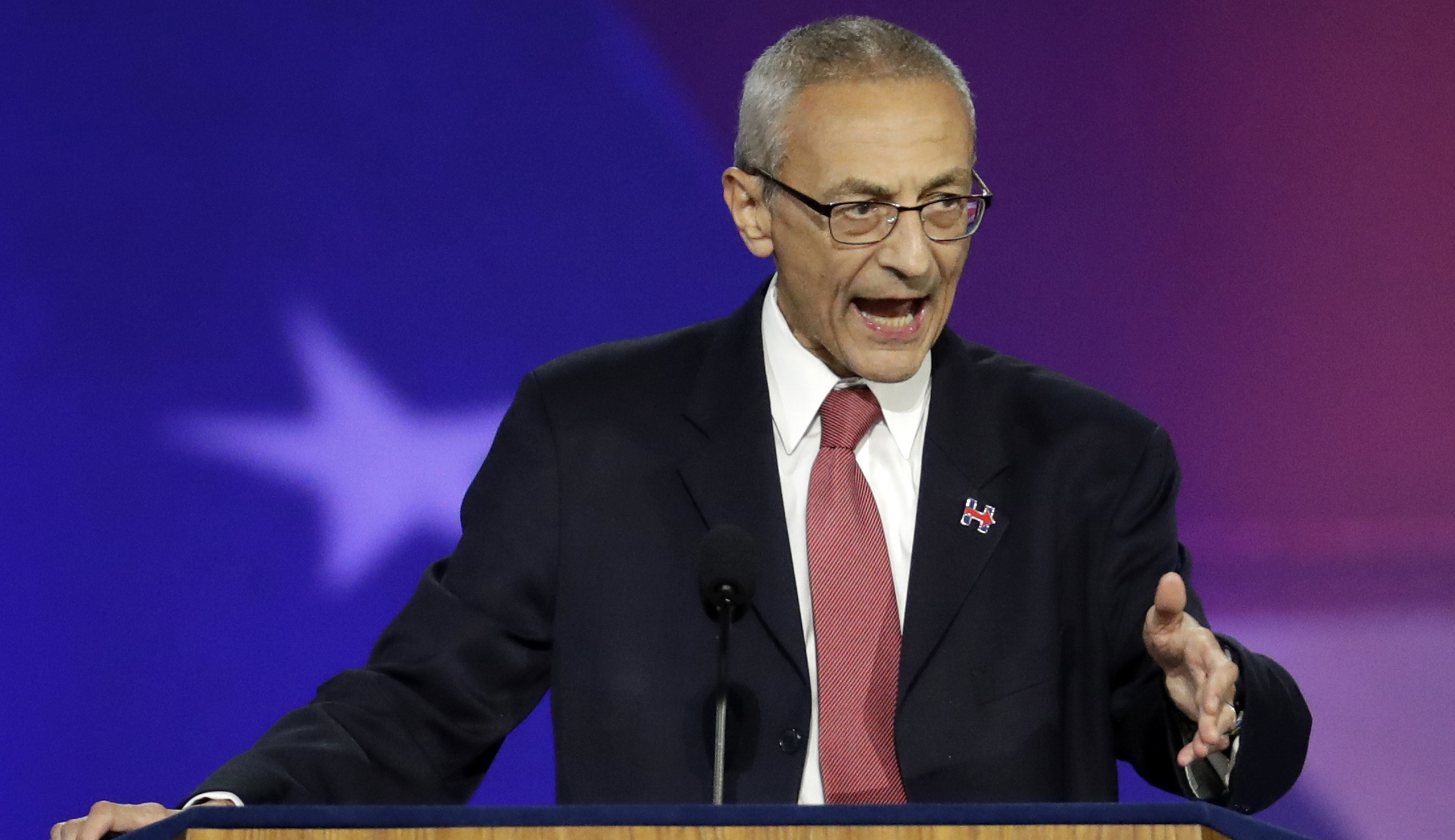 John Podesta can’t bring himself to blame the Clinton campaign for her loss