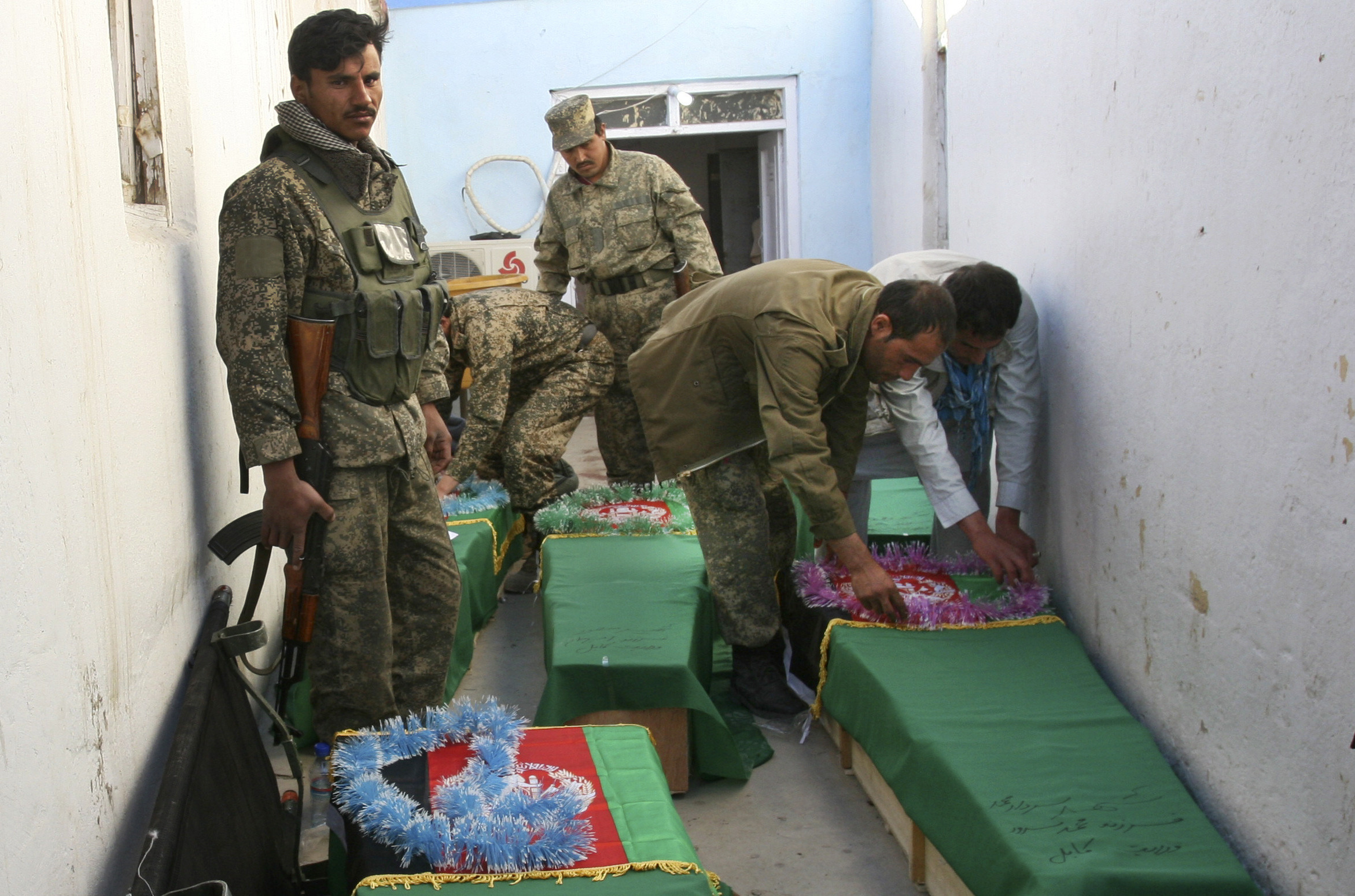 Officials: Attacks across Afghanistan kill 24