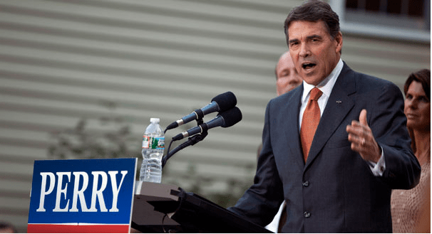 Post-entrance polls all have Perry crushing Romney