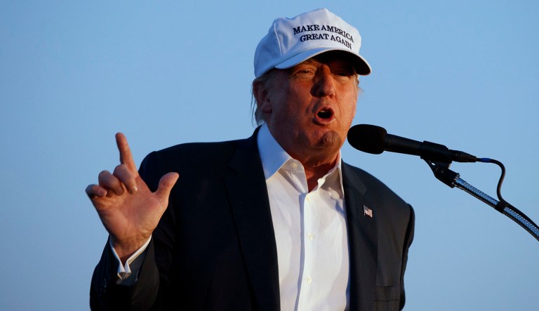 Though Trump's statement was initially overshadowed by the media's protestations that the press conference didn't go as expected, the issue gained steam. (AP Photo/ Evan Vucci)