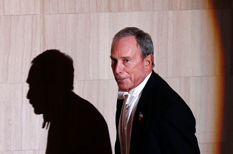 New York Mayor Michael Bloomberg (AP Photo/Jason DeCrow)
