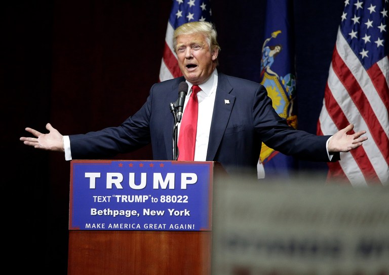 Michael Cohen, special counsel to Trump and one of his top surrogates, revealed that he is still registered as a Democrat and, like both Ivanka and Eric Trump, will not be voting for the real estate mogul. (AP Photo/Julie Jacobson)