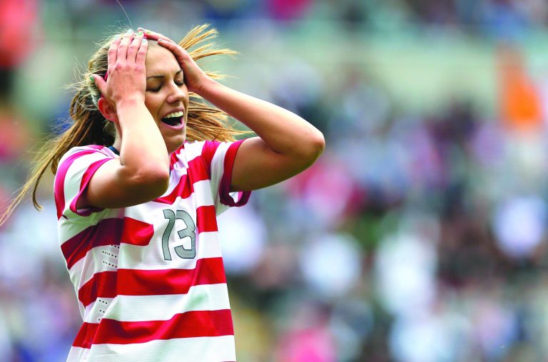 Stanley Chou/Getty Images
Alex Morgan