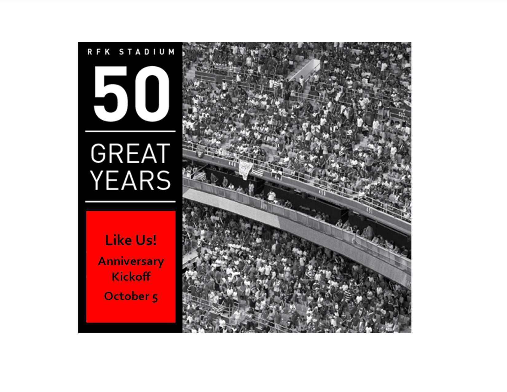 RFK Stadium reaches half-century mark