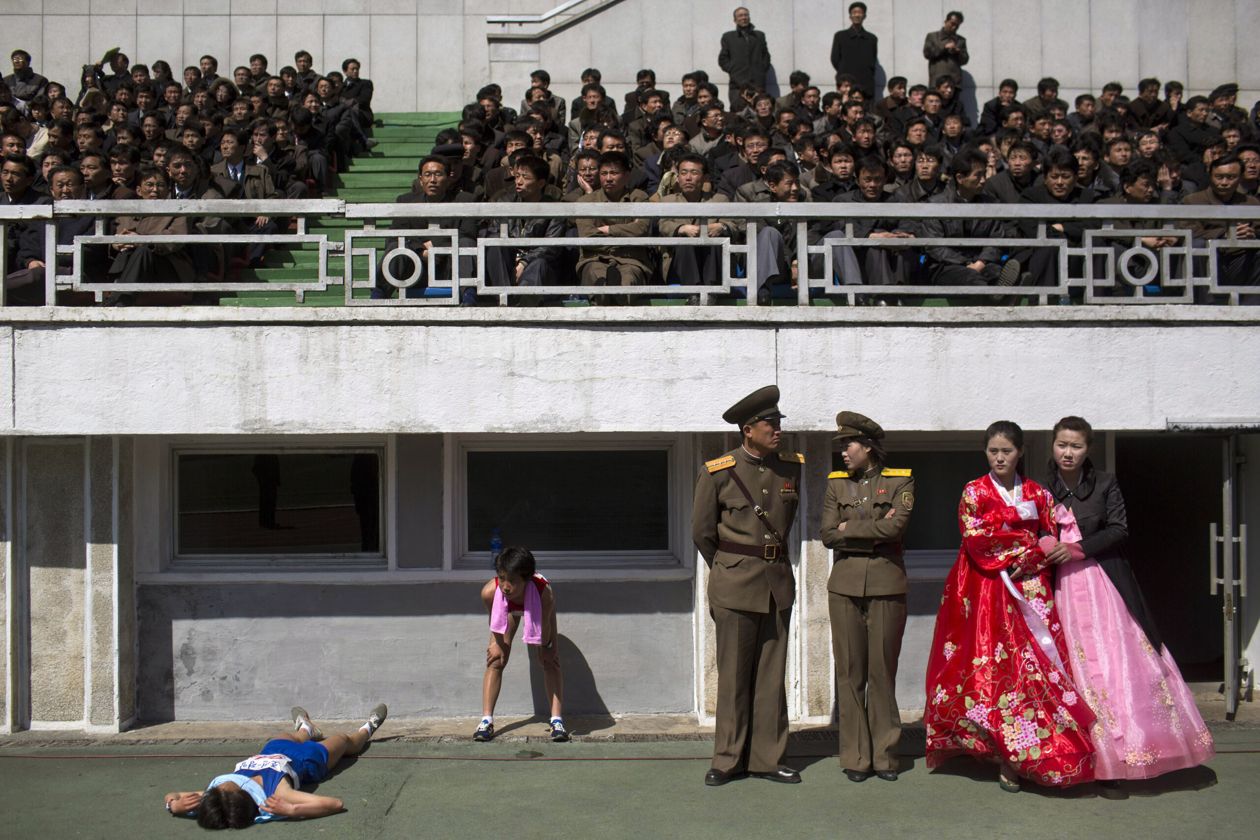 Despite tension, NKorea lets in tourists, athletes