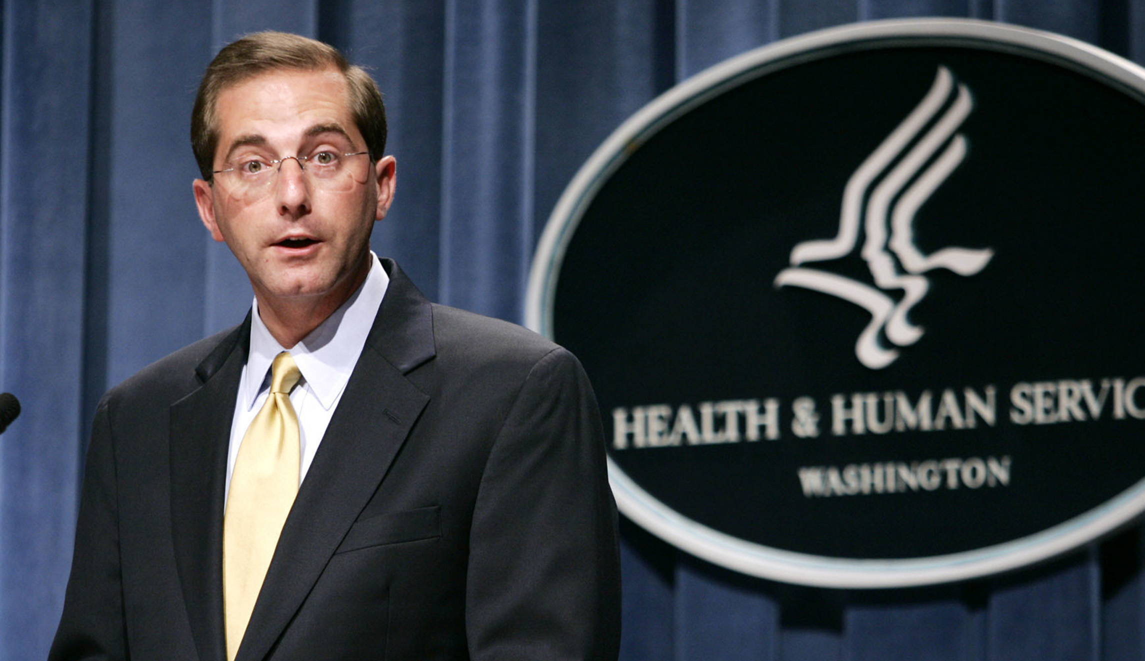 Health and Human Services Secretary Alex Azar hospitalized