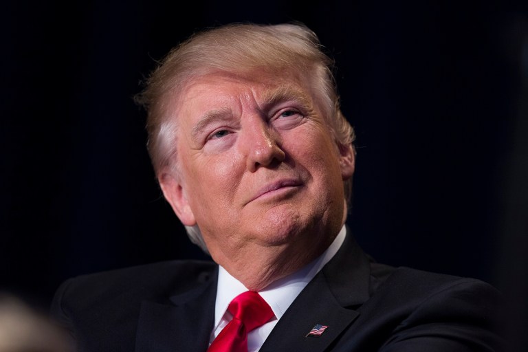 President Trump cited a law blog to call the ruling to maintain a block on his immigration executive order 