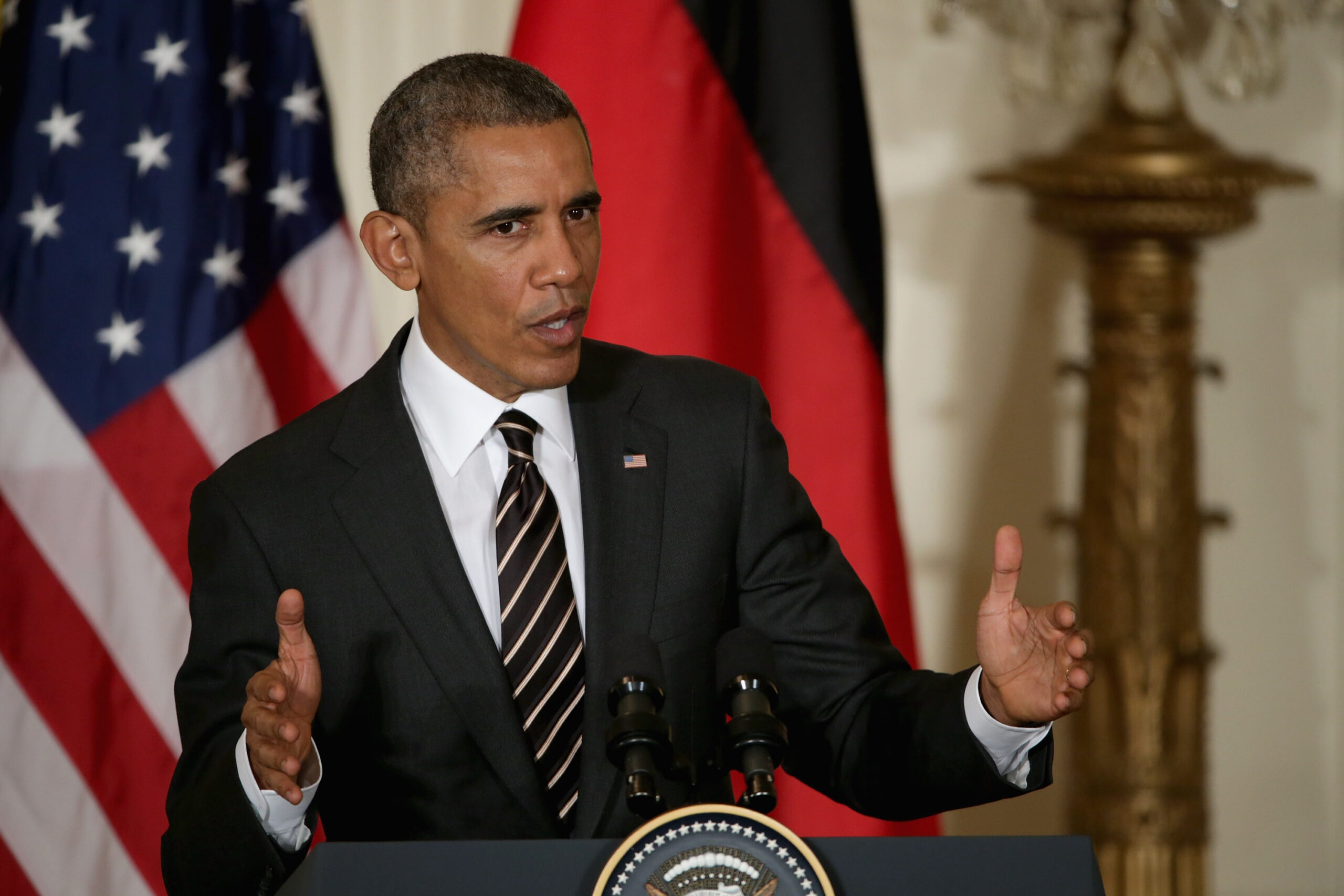 Top goal slips away from Obama