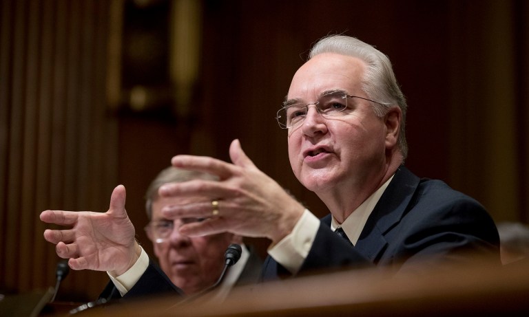 The confirmation of Secretary of Health and Human Services Tom Price is an important victory in the fight to repeal and replace Obamacare. (AP Photo/Andrew Harnik)