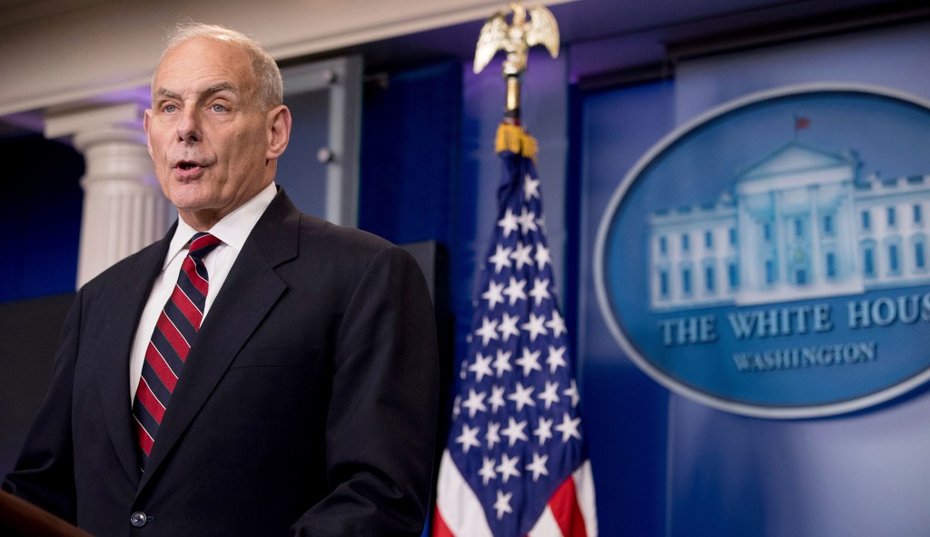 John Kelly: Trump’s Puerto Rico tweet was ‘exactly accurate’