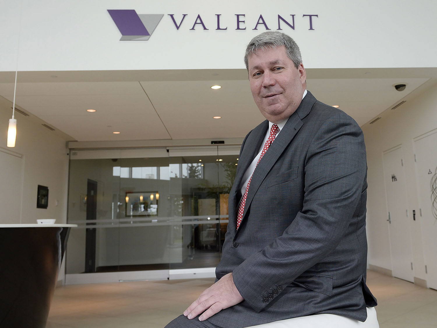 CEO of embattled drug company out
