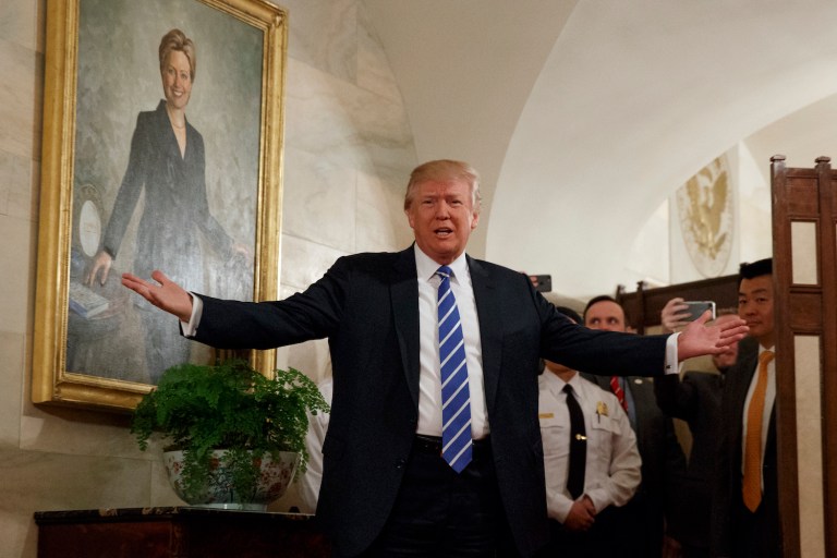 If Trump stays on the principles he laid out before Congress, more of his agenda will be enacted and our country will be better off. (AP Photo/Evan Vucci)