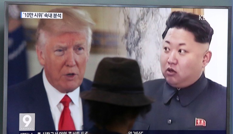 North Korean tyrant Kim Jong Un has blunted American optimism that he might be willing to trim his ballistic saber rattling. It is clear that further U.S. action is required to force him into constructive diplomacy. The time has come for the Trump administration to take action. (AP Photo/Ahn Young-joon, File)