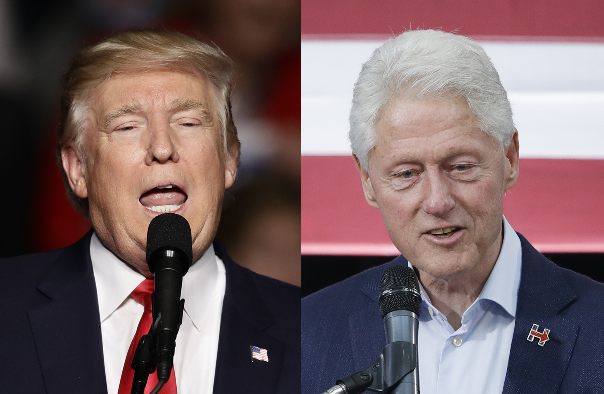 Trump fights back after Bill Clinton says he ‘doesn’t know much’