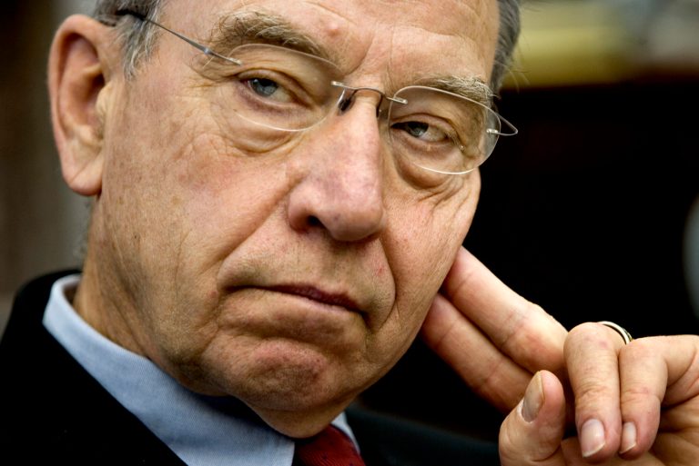 Sen. Charles Grassley, R-Iowa, added a provision to Obamacare that required Congress to acquire their health insurance through the system. (AP File)