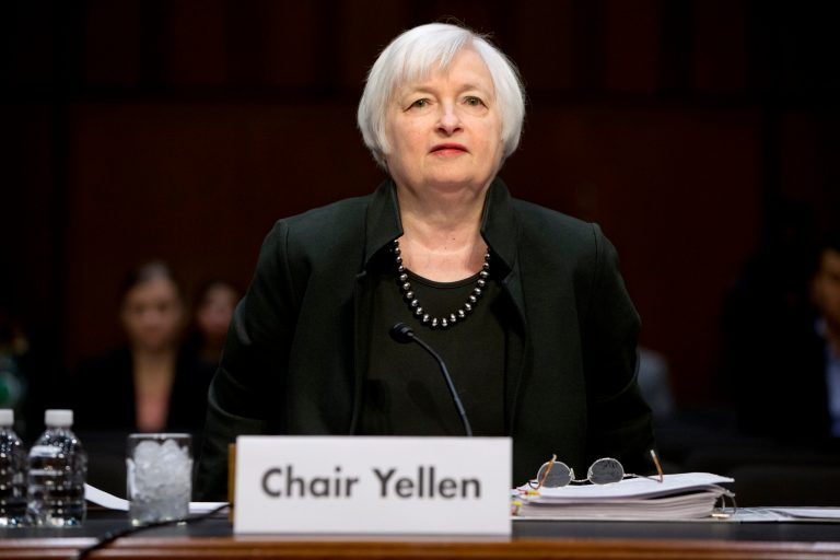 Federal Reserve Chair Janet Yellen said, 