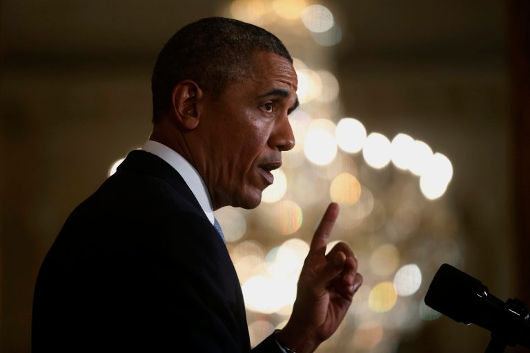 President Obama speaks about benefits for the unemployed on Jan. 7 in the East Room at the White House in Washington. The president applauded a Senate vote advancing legislation to renew jobless benefits for the long-term unemployed as an important step. But Republicans who voted to move ahead still want concessions that will have to be worked out before final passage. The Republican-controlled House would also have to vote for it. (AP Photo/Charles Dharapak)