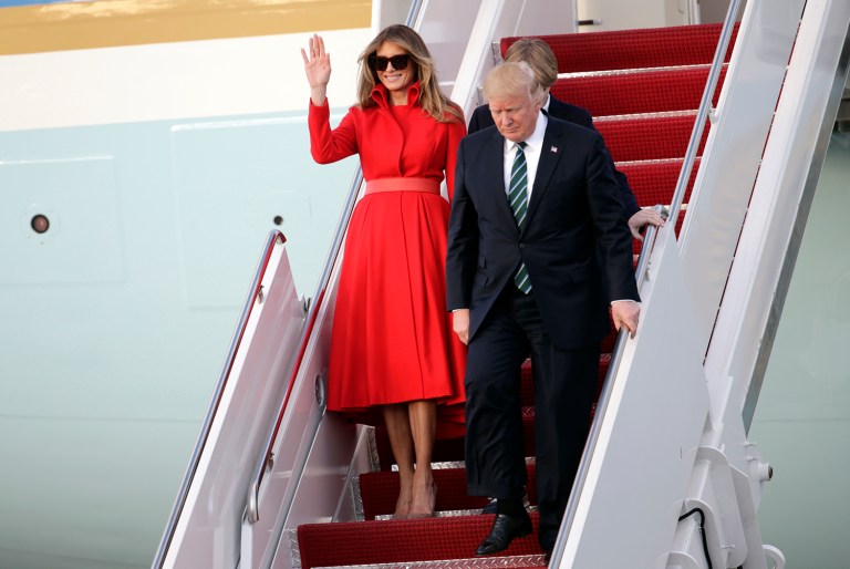 The president told guests at Trump International Golf Course in Palm Beach, Fla. last weekend that he would be back for Easter. (AP Photo/Lynne Sladky)