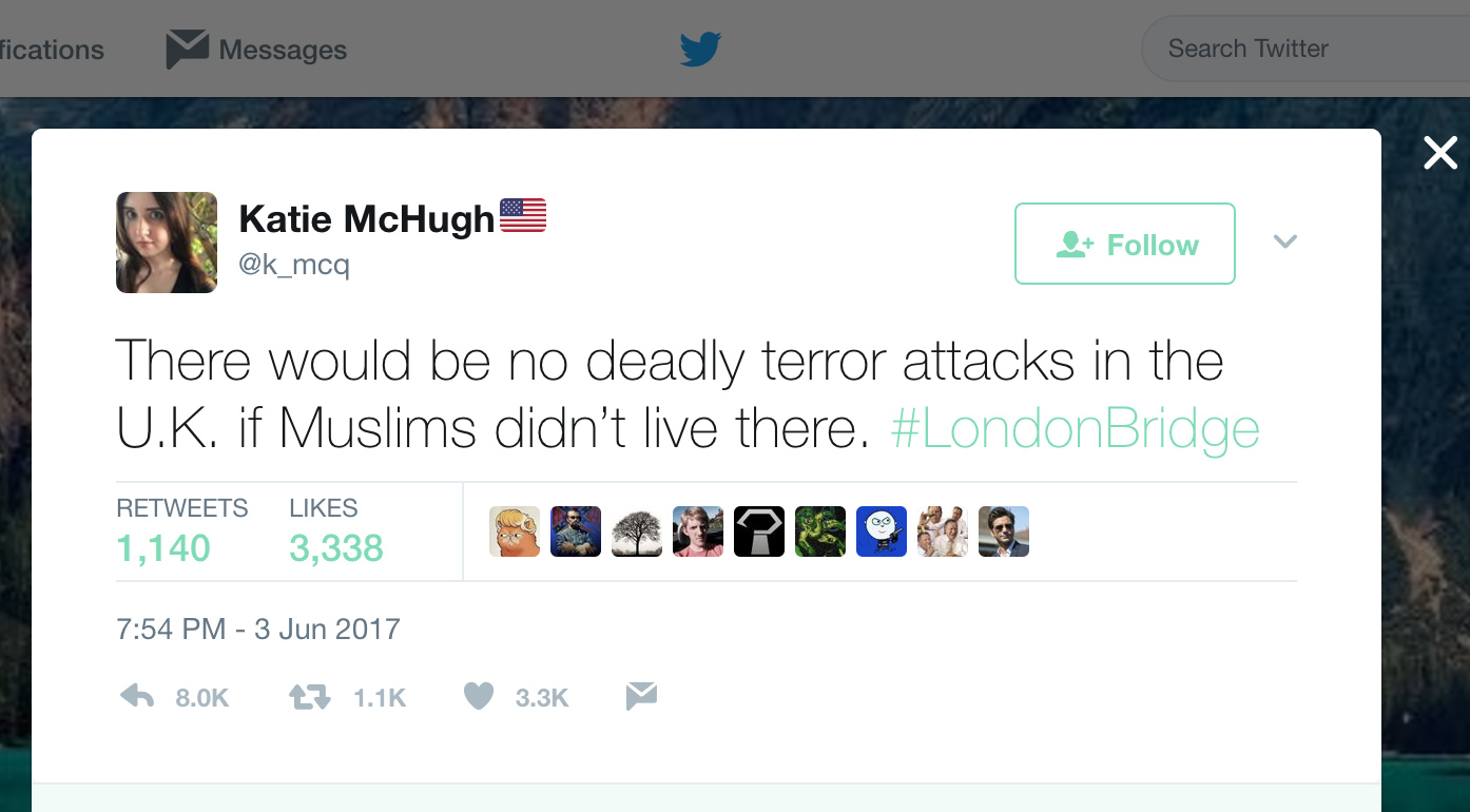 Breitbart writer fired after anti-Muslim remark