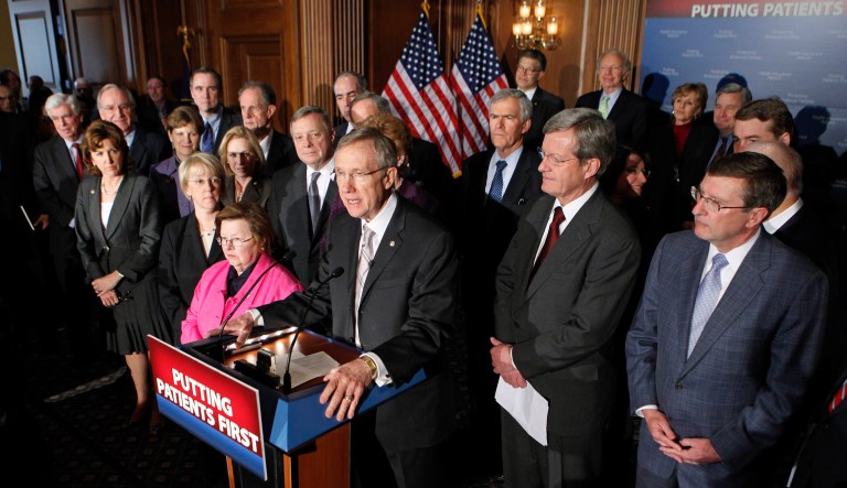 It's worth remembering that as Democrats raced to pass Obamacare in 2010, something similar happened to them. (AP Photo/Haraz N. Ghanbari)