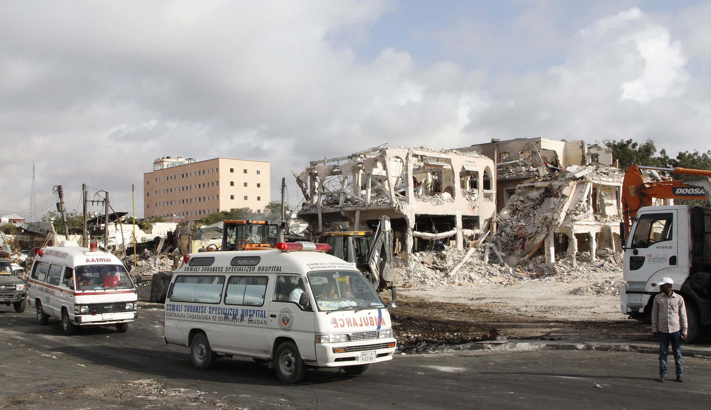 White House condemns Somali terror attack that killed 300