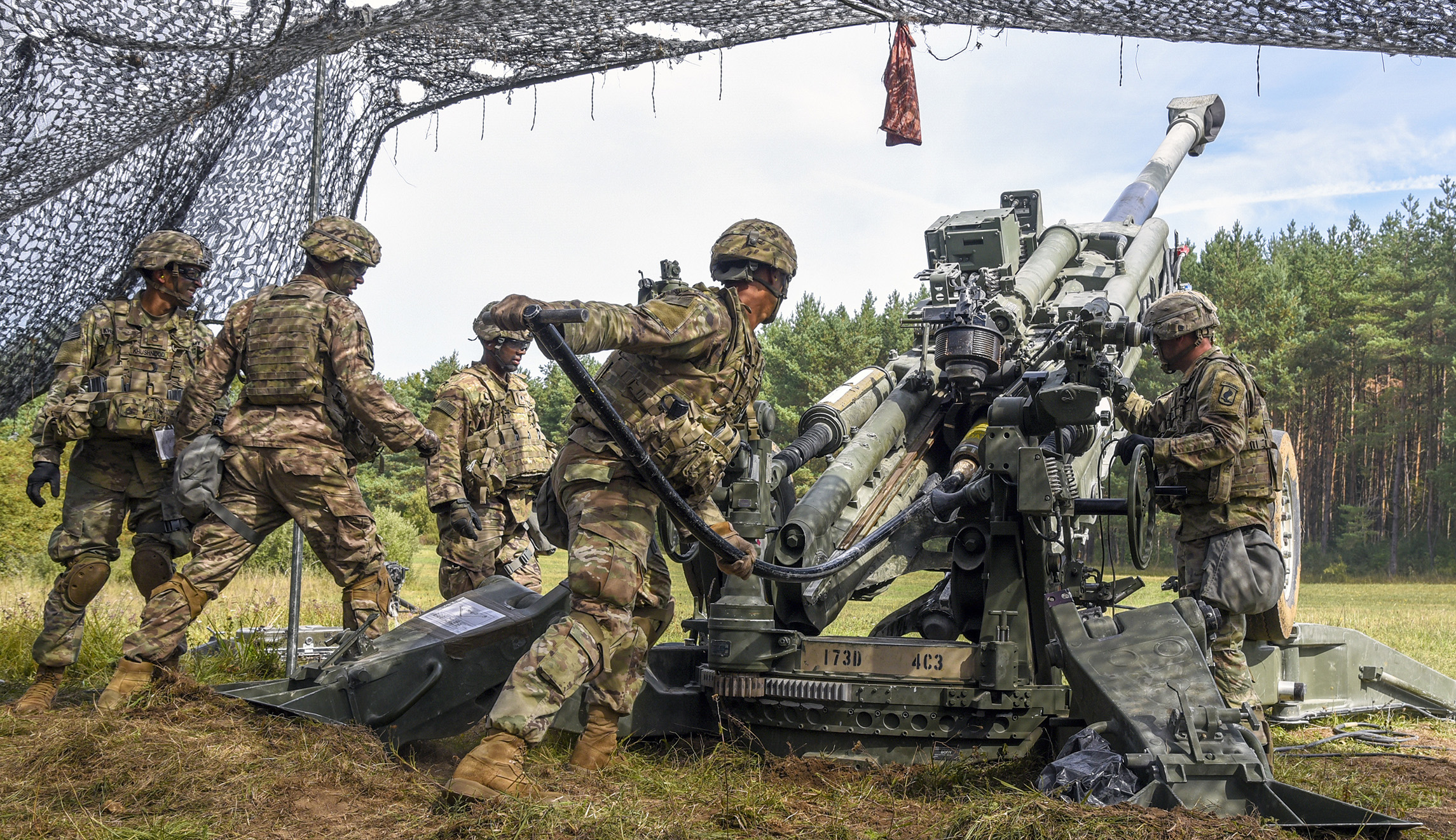 First group of Ukrainians completed training at US base in Germany