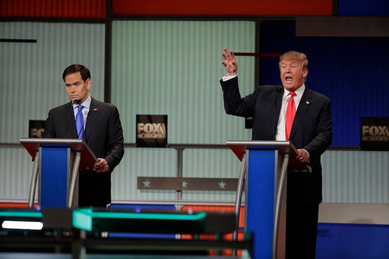 Trump defends Chinese tariff stance from Rubio, Bush