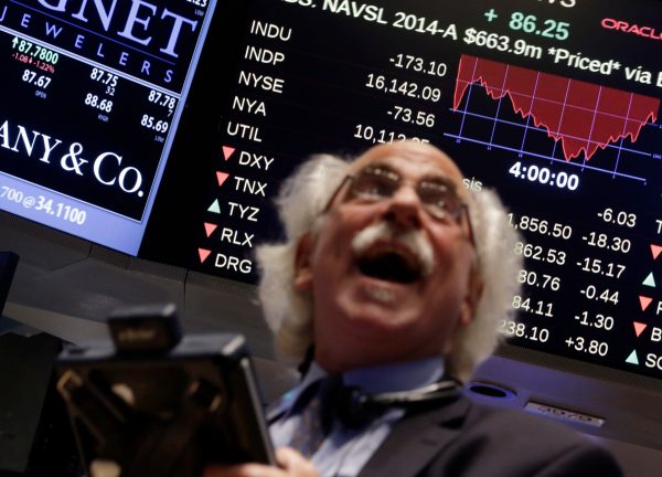 Fear-gauge flashes wild week on Wall Street
