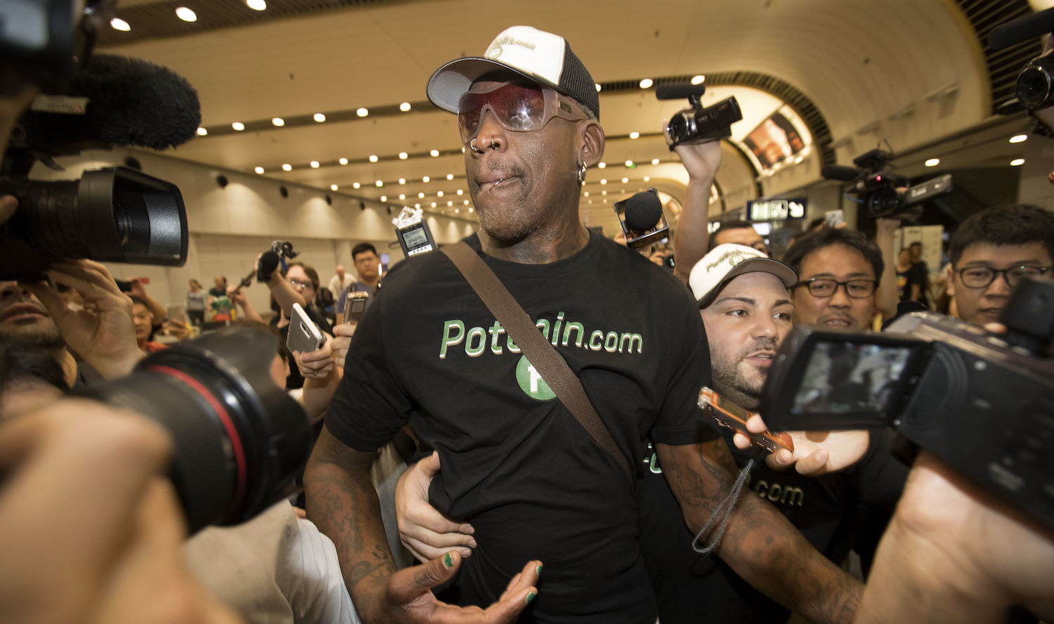 Dennis Rodman: ‘Everybody’s going to be happy’ with North Korea trip