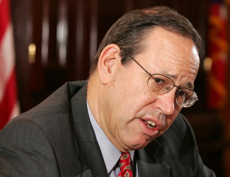 The Ohio watchdog's office plans to discuss Wednesday whether to reissue its report on a 2005 rare-coin investment scandal after information surfaced that the document presumed falsely that then-Gov. Bob Taft's criminal record had been expunged. (AP Photo/Paul Vernon)