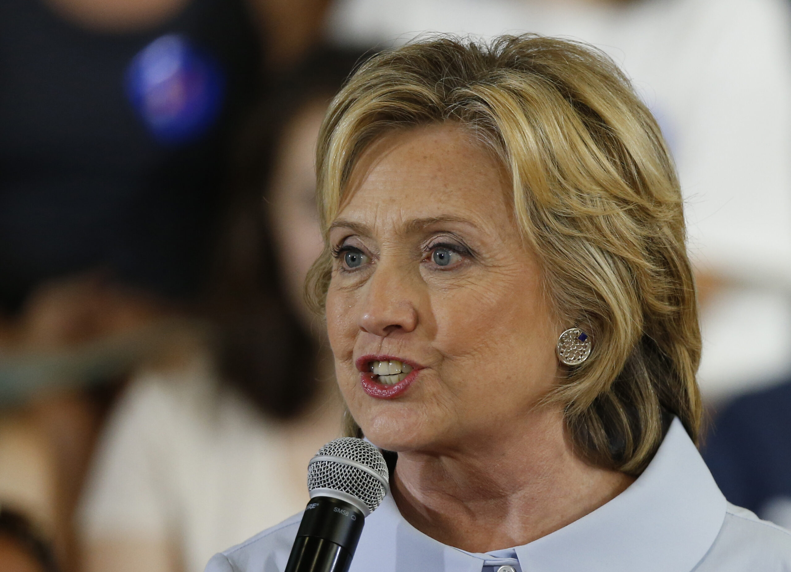 As Clinton falls, some Democrats remain optimistic