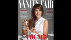 Vanity Fair Mexico picture shows Melania eating jewelry like spaghetti
