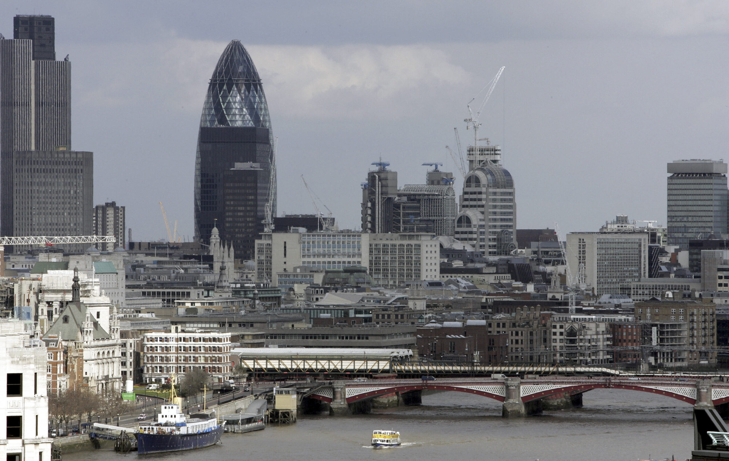 London’s iconic Gherkin building put up for sale