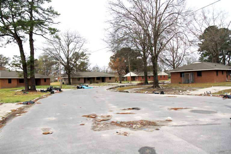 Hurricane Matthew tore up parts of the Atlantic Coast in October, triggering flash floods in three North Carolina counties that lie in the Lumber River basin. One was Robeson County. (Courtesy photo)