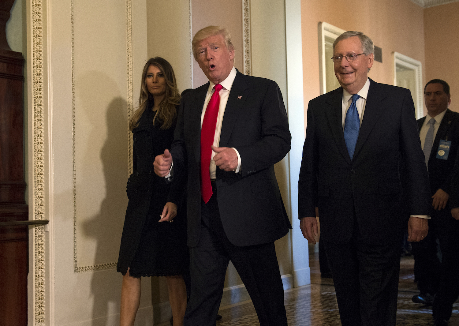 McConnell warns low Trump approval ratings imperil GOP majority