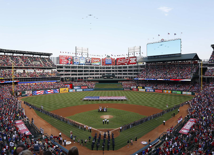 Trump accuses Bush clan of using eminent domain for baseball stadium