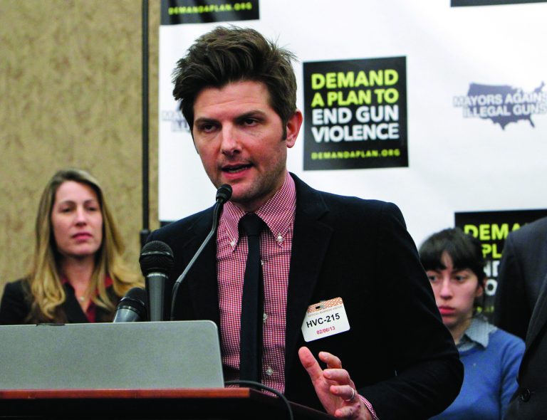 Adam Scott returns and this time he’s not acting