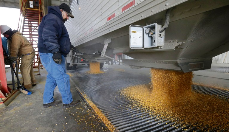 The U.S. corn ethanol industry wants the Commerce Department to start a trade battle with China over protectionist tariffs imposed on the renewable fuel and its byproducts. (AP Photo/Nati Harnik)