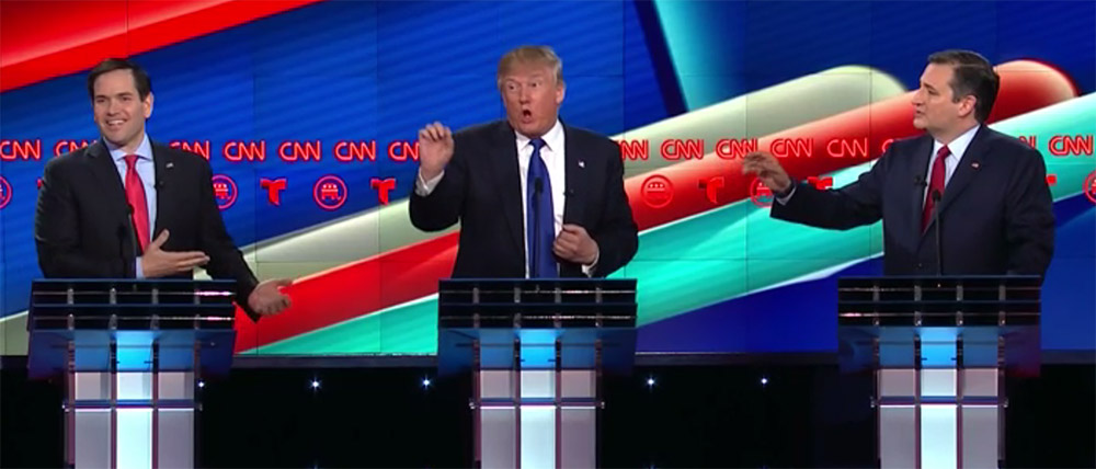 Trump: Cruz, Rubio ‘double-teamed’ me