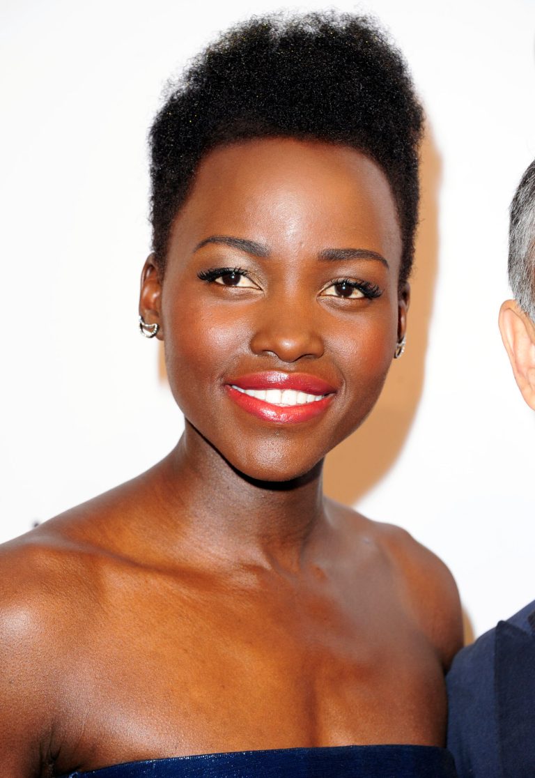 Lupita Nyong'o attends the IFP and Calvin Klein Women In Film Party at the 67th international film festival, Cannes, southern France, Thursday, May 15, 2014. (Photo by Arthur Mola/Invision/AP)