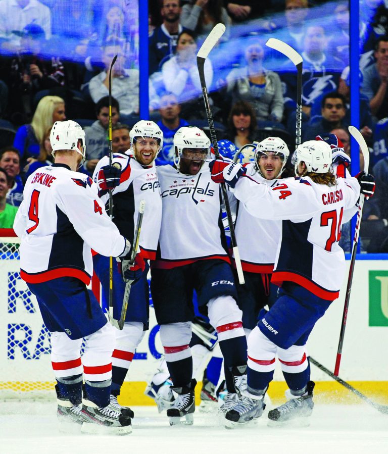 Mike Carlson/AP
The Washington Capitals won their third straight game on Thursday night, beating the Tampa Bay Lightning.
