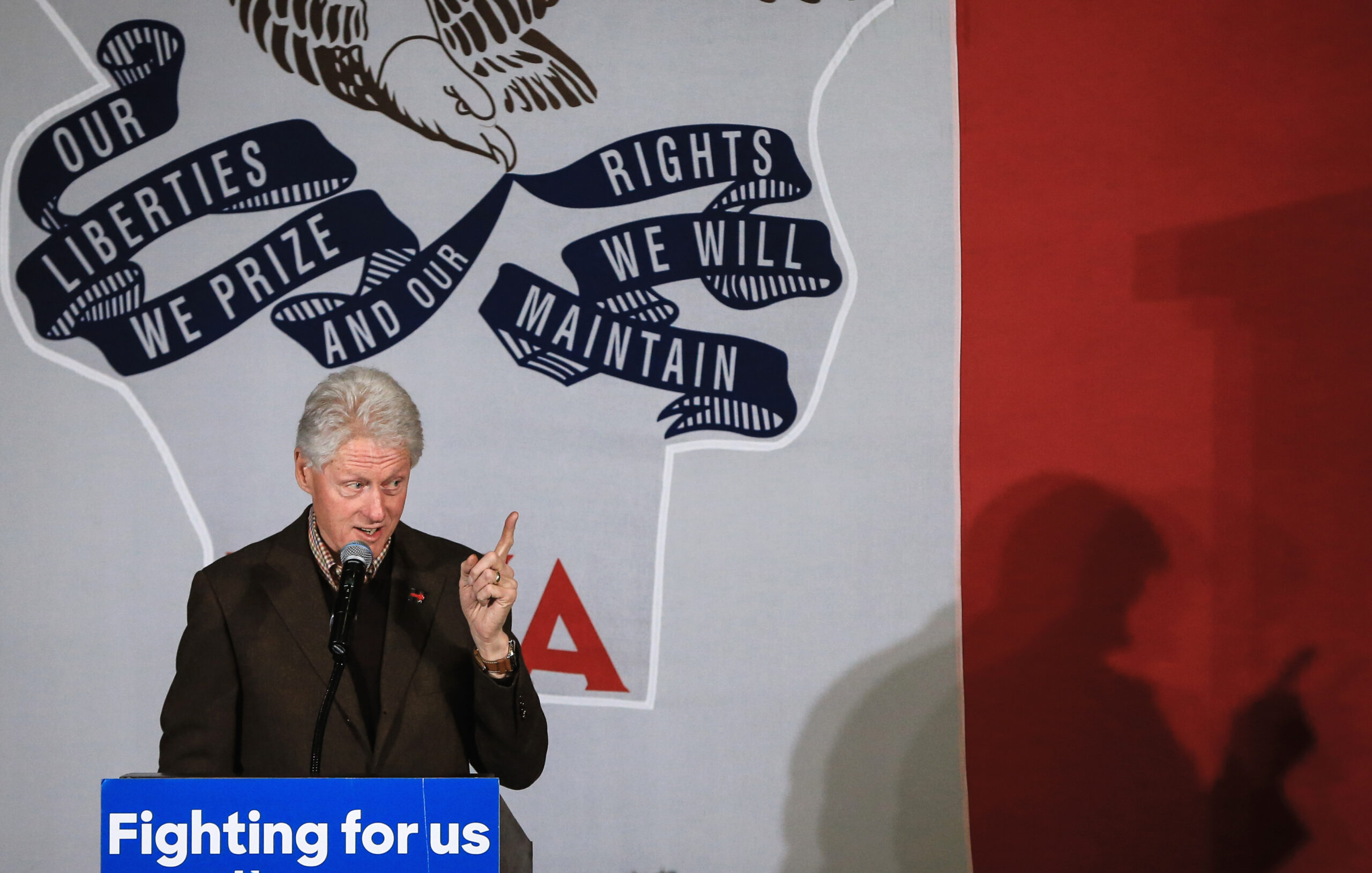 Bill Clinton avoids attacking Sanders