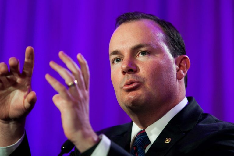 Staring into the Trump typhoon, Sen. Mike Lee sees an opportunity for a new symbiosis where populist energy and conservative ideas combine to sweep away many of the country's ills. (Graeme Jennings/Washington Examiner)