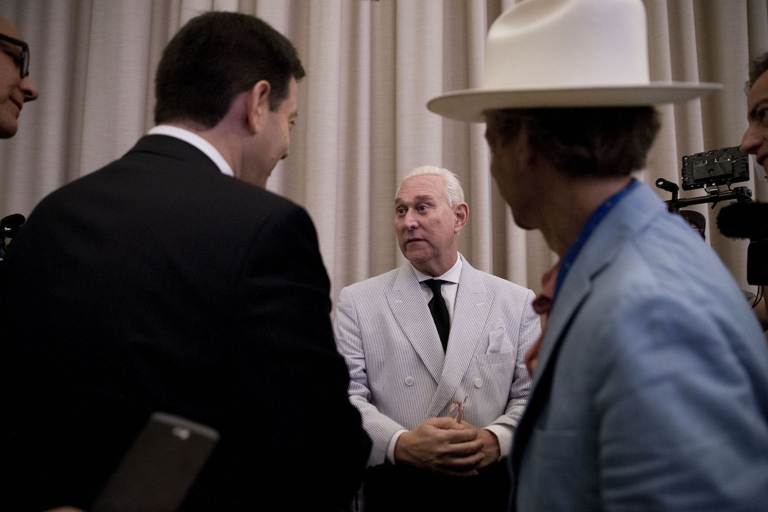 Trump ally Roger Stone starts Twitter war with Corey Lewandowski