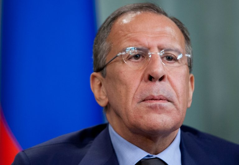   Russian Foreign Minister Sergey Lavrov speaks at a news conference in Moscow, Russia, Friday, June 15, 2012. Lavrov said Friday that Moscow isn't discussing Syria's future without President Bashar Assad as Washington has claimed. Sergey Lavrov denied Thursday's statement by State Department spokeswoman Victoria Nuland that Moscow and Washington 