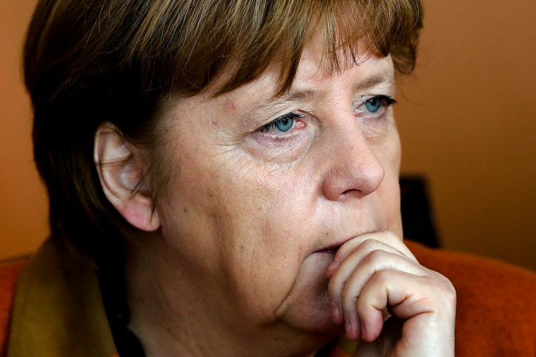 Merkel is the lynchpin holding together the European Union's shaky consensus on economic sanctions. (AP Photo/Markus Schreiber)
