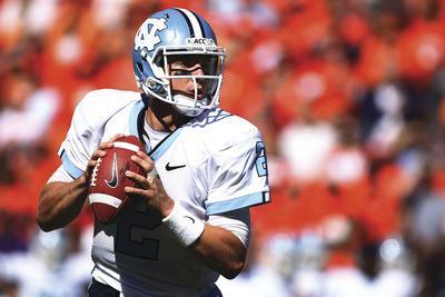 Scott Halleran/Getty Images
North Carolina quarterback Bryn Renner has thrown for 2,271 yards and 19 touchdowns this season and leads the ACC in completion percentage and passer rating.