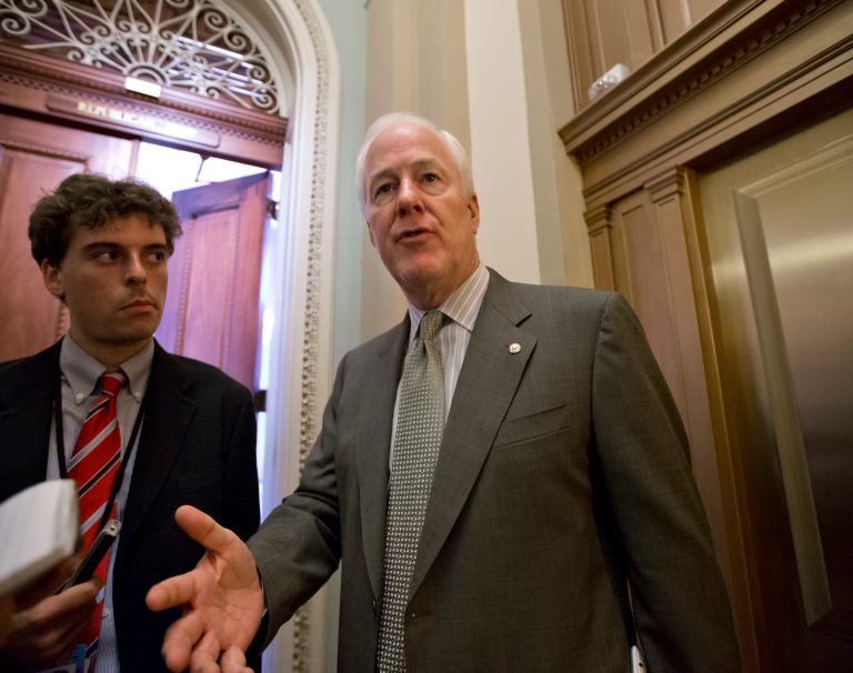 Senate Minority Whip John Cornyn, R-Texas, is concerned that Majority Leader Harry Reid will go through with threats to eliminate the minority's right to filibuster, at least in the case of nominations. (AP File)